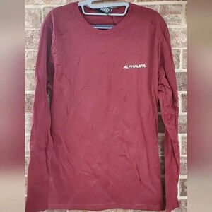 Alphalete RhapsodybCollection Men Long Sleeve Tee Size Small